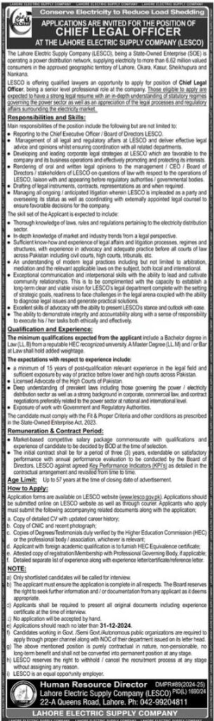 Chief-Legal-Officer-jobs-in-lesco-dec-2024