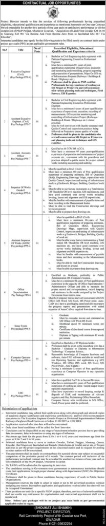 Pakistan Railways Jobs 2025 – Apply Online for Engineers, Clerks, Operators & More