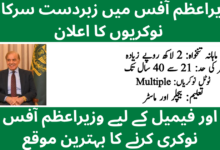 Prime Minister Office NDMA Jobs 2026