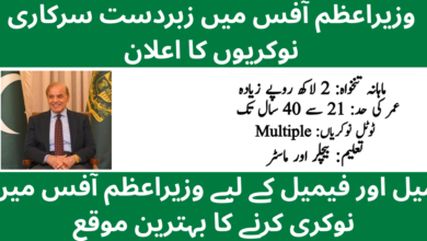 Prime Minister Office NDMA Jobs 2026