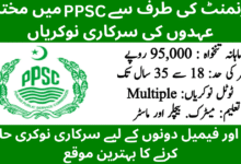 Punjab PPSC Jobs 2026 – Multiple BS-16 to BS-20 Posts Announced