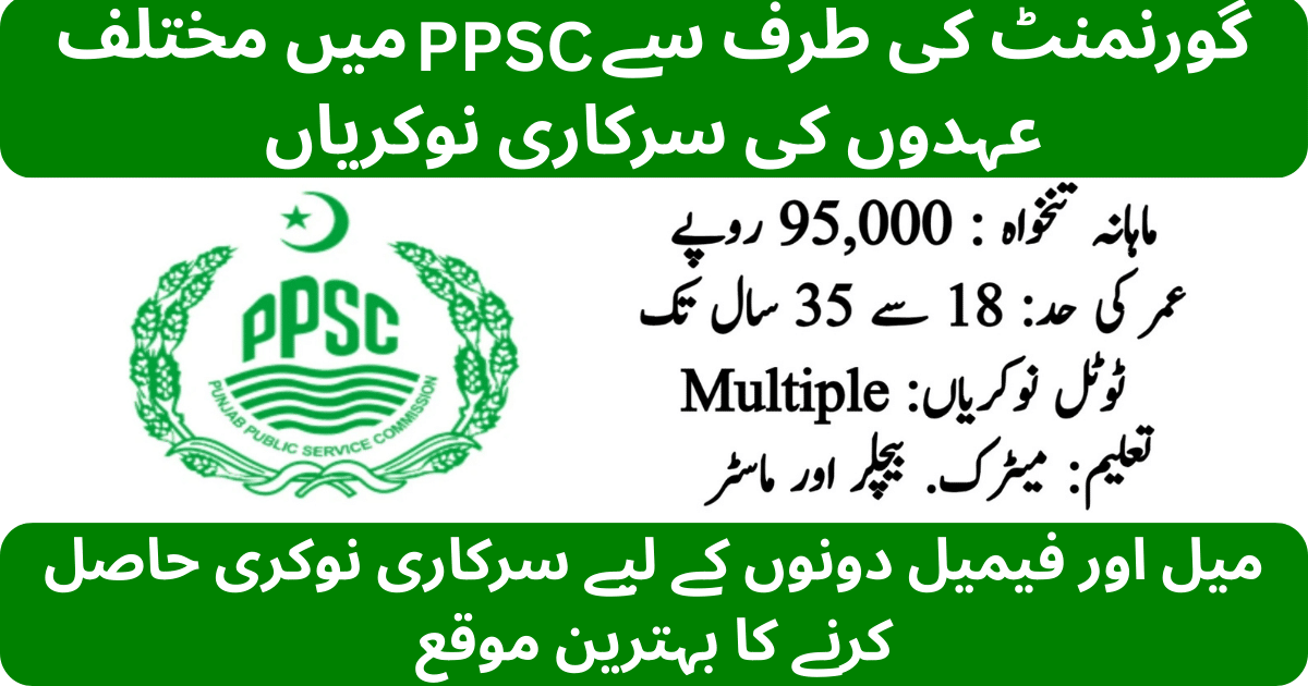 Punjab PPSC Jobs 2026 – Multiple BS-16 to BS-20 Posts Announced