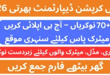 Azad Government of Jammu and Kashmir Announces Multiple Job Vacancies 2026