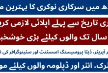 Government of Sindh Announces New Irrigation Department Jobs 2026 Latest