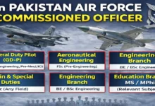 Join Pakistan Air Force as Commissioned Officer 2026