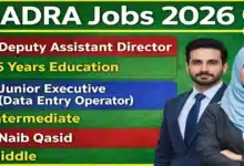 National Database & Registration Authority NADRA Jobs 2026