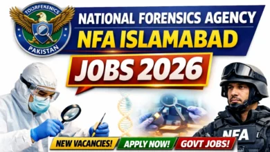 National Forensics Agency Islamabad Jobs 2025