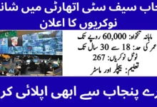 Punjab Safe City Authority Police Communication Officer Jobs 2026