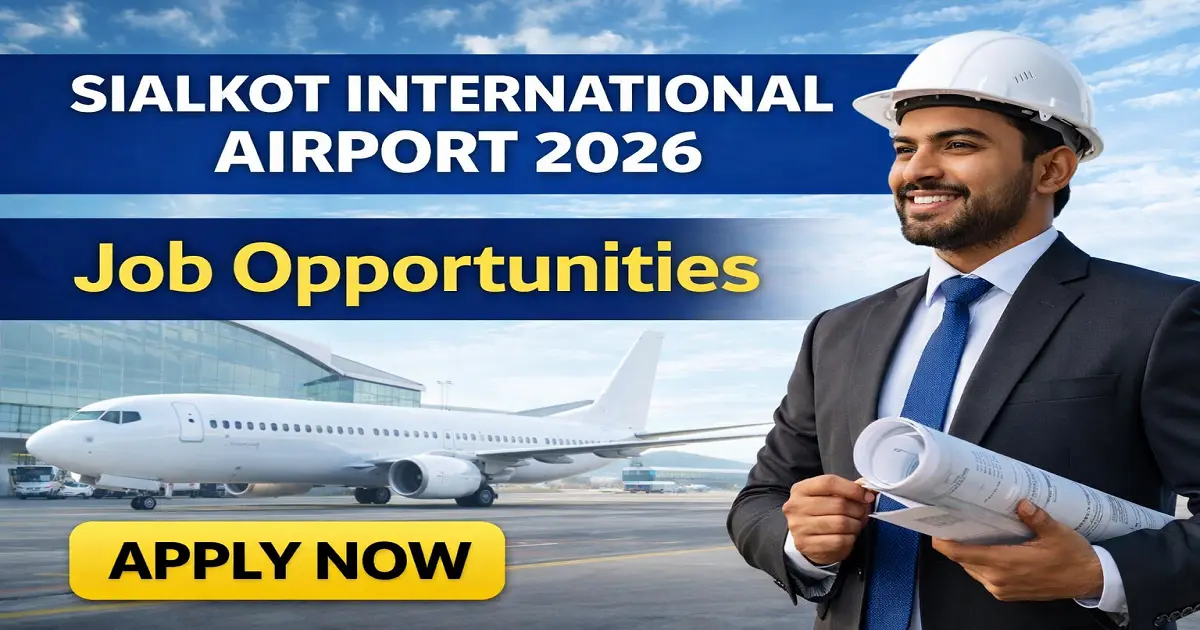 Sialkot International Airport Jobs 2026
