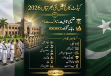 Cadet College Jobs 2026 For Lecturer, Clerk, Cook And Other Staff