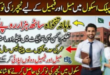 Jobs For Teachers At Army Public Schools 2026 Male And Female