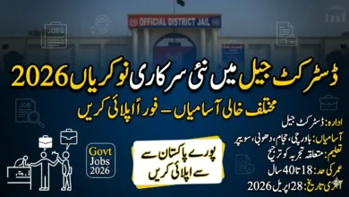 District Jail Jobs 2026 – Latest Government Vacancies For Middle Pass