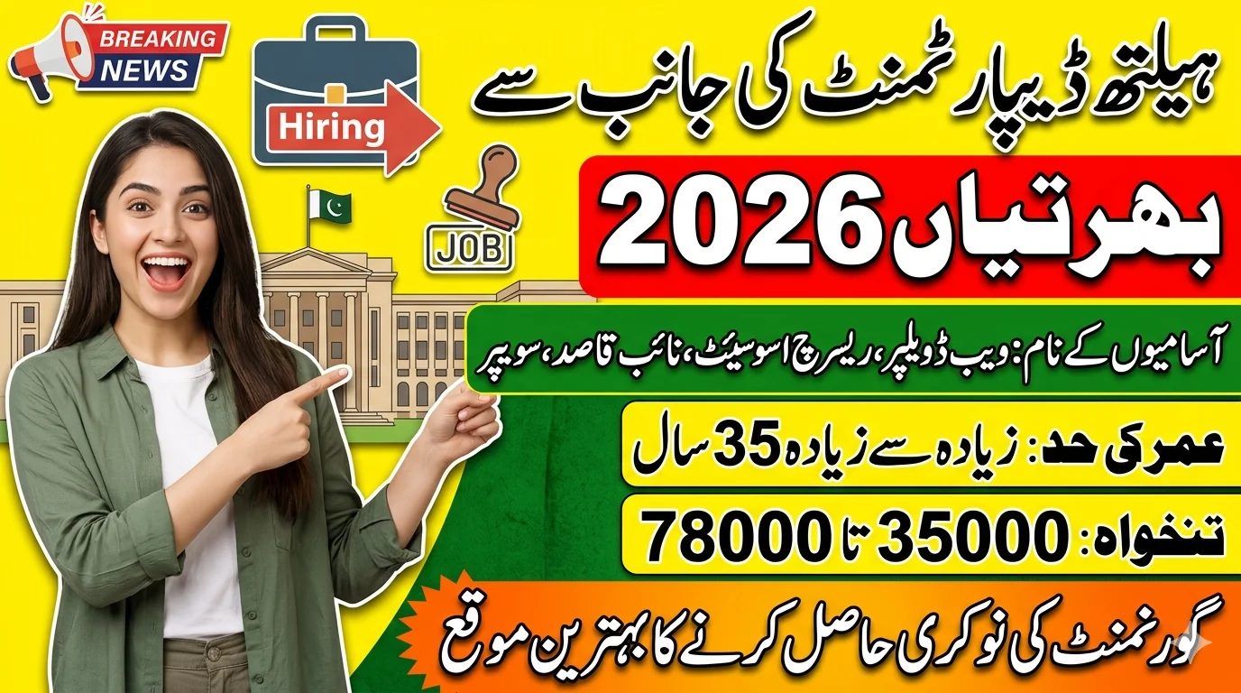 Health Services Academy Jobs 2026 – Apply Online for Latest Government Vacancies in Pakistan