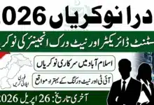 NADRA Jobs 2026 – Assistant Director, Deputy Assistant Director & Network Technician Opportunities