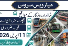 Punjab Metro Bus Service Jobs 2026