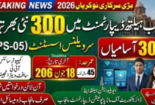 Directorate of Monitoring & Evaluation Punjab Jobs 2026 – 300 Surveillance Assistant Vacancies Announced